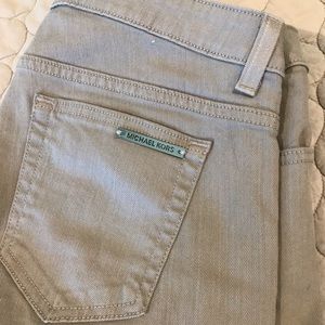 MK grey crop jeans